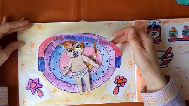 Дом для бумажных кукол. Онлайн-школа рисования "Малевашки" смотреть онлайн