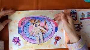 Дом для бумажных кукол. Онлайн-школа рисования "Малевашки"