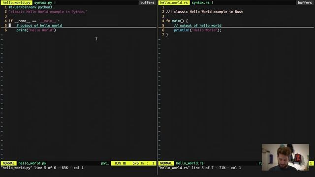 00. Hello World - From Python to Rust смотреть онлайн