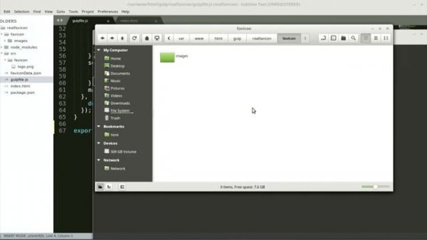 Gulp Real Favicon - Como gerar Favicon para um site