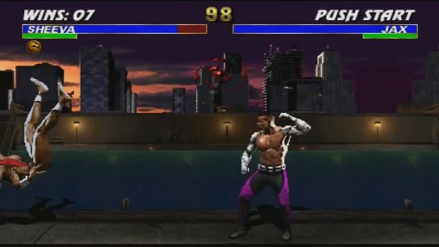 Ultimate Mortal Kombat 3 (Arcade) Sheeva Gameplay+MK2 Endurance on Very Hard no Continues смотреть онлайн