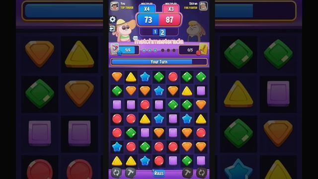 Match Masters, COLLECT PRIZES, Treasure Temple, Crazy Rocket Defeating El Magneto, Free Booster,202 смотреть онлайн