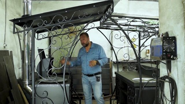 ОСВЕЩЕНИЕ зоны барбекю Летняя кухня с барной стойкой Ваш Мангал смотреть онлайн