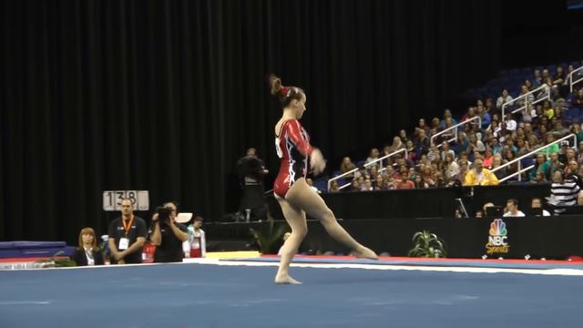 Carlotta Ferlito - Floor Exercise - 2014 AT&T American Cup смотреть онлайн