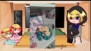 Ruby, Aqua +Hikaru react to past life Hoshino Ai as Natsune Miku | RUS🇷🇺 | No part 2 | ♡