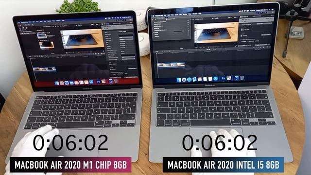 M1 MacBook Air vs Intel MacBook Air 2020: ULTIMATE Winner ?! смотреть онлайн