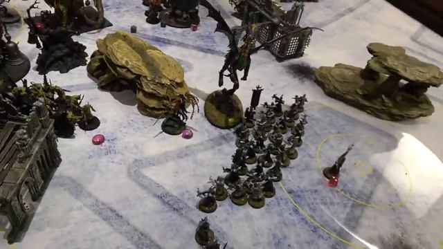 Age of Sigmar Battle Report. Har Kuron (Broken Realms) vs Maggotkin of Nurgle Ep.17 смотреть онлайн