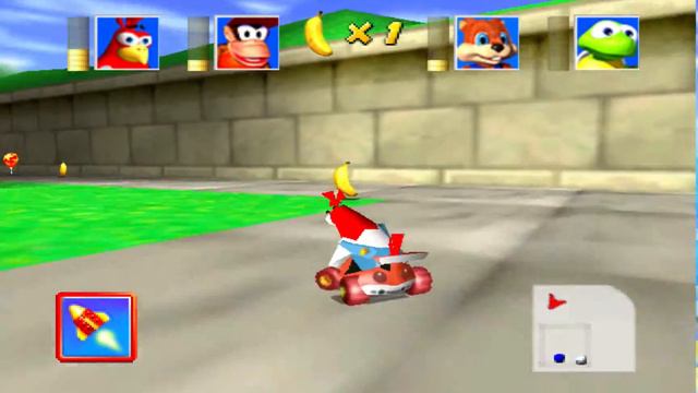 Diddy Kong Racing: Smokey Castle [1080 HD] смотреть онлайн