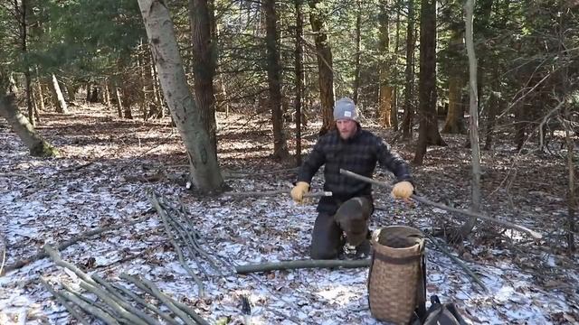 Build a Survival Shelter Fast! Debris Shelter, Survival Shelter смотреть онлайн