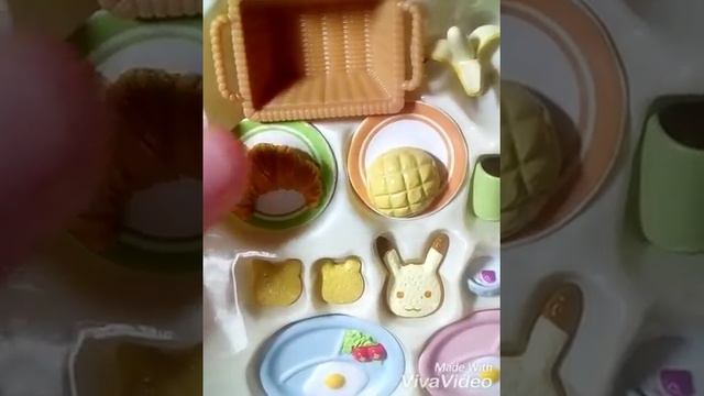 Сильваниан фэмилис - обзор завтрак. ( Sylvanian families Breakfast Set ) смотреть онлайн
