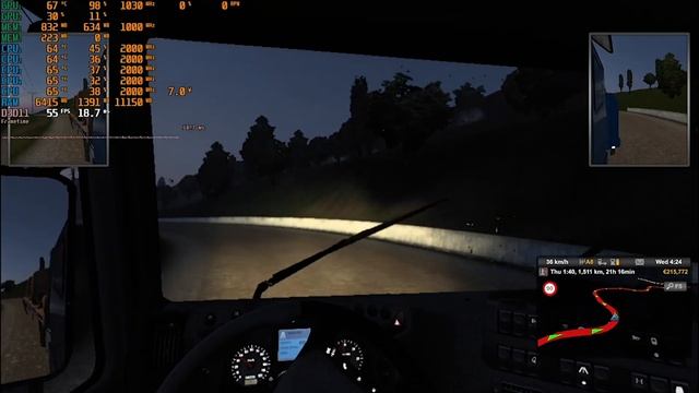 Euro Truck Simulator 2 | R5 M330 + i3 6006U + 8GB RAM смотреть онлайн