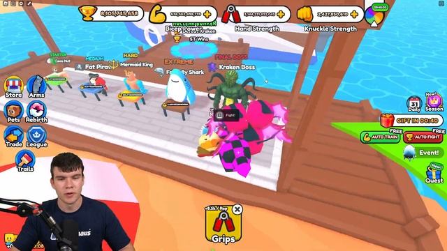 *NEW* ALL WORKING BLUEPRINTS UPDATE CODES FOR ARM WRESTLE SIMULATOR! ROBLOX ARM WRESTLE SIMULATOR смотреть онлайн