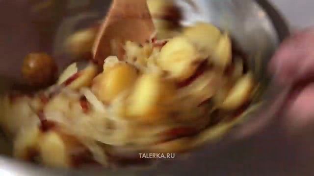 Немецкий картофельный салат (Kartoffelsalat) смотреть онлайн