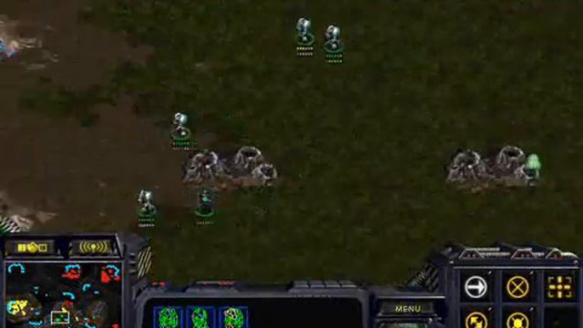 StarCraft Brood War [FPVOD] Strelok Органичная ядерка TvP