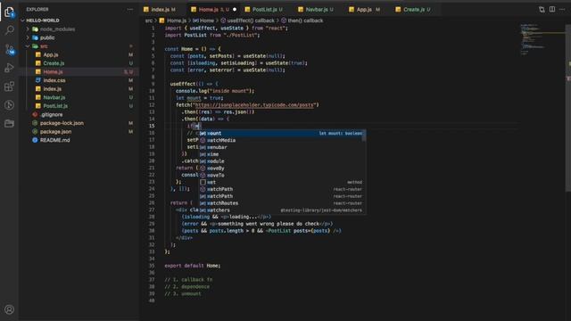 React.js useEffect() unmount - Final Part in kannada смотреть онлайн