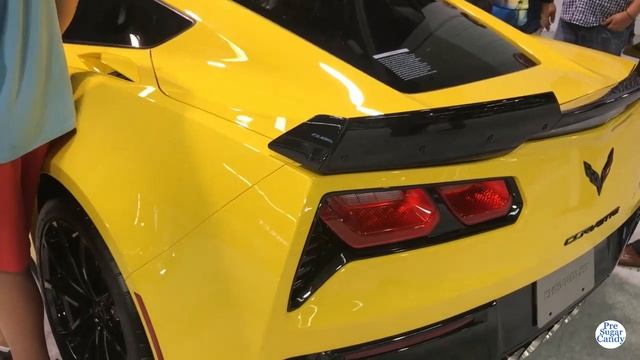 2019 Chevrolet Corvette Grand Sport Manual Coupe Exterior And Interior Walk Around Auto Show