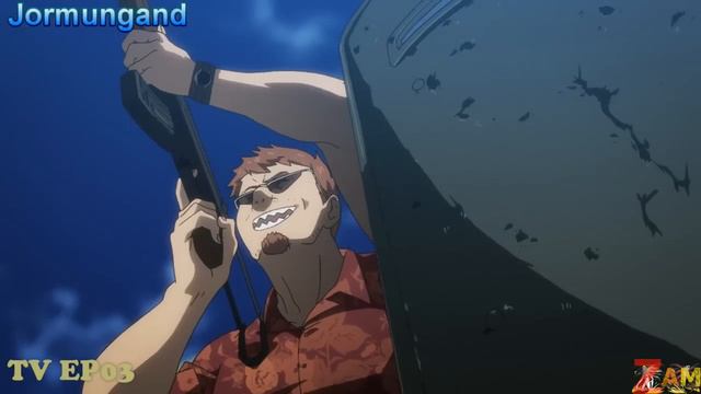 Jormungand - Action Scenes - Ep01-06 смотреть онлайн