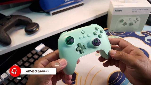 8BitDo Ultimate C Wireless 2.4G Controller /Melhor Custo beneficio de 2023 (Unboxing e teste) смотреть онлайн
