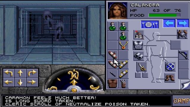 Let's Play Eye of the Beholder II: The Legend of Darkmoon (Amiga AGA - Blind), Part 32 смотреть онлайн