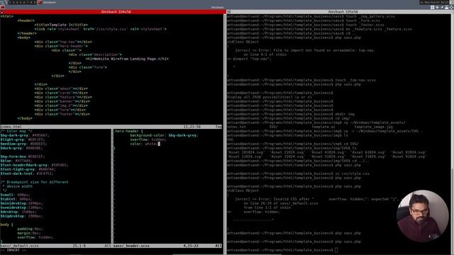 From shutterstock image to a working HTML website (Part 1) смотреть онлайн