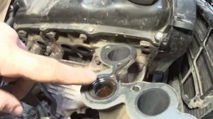 АУДИ 80 б3. Утечка антифриза. (через впускной колектор)
