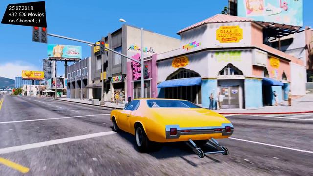 Pro-Mod Stallion v1.0 Test Drive GTA V _REVIEW смотреть онлайн