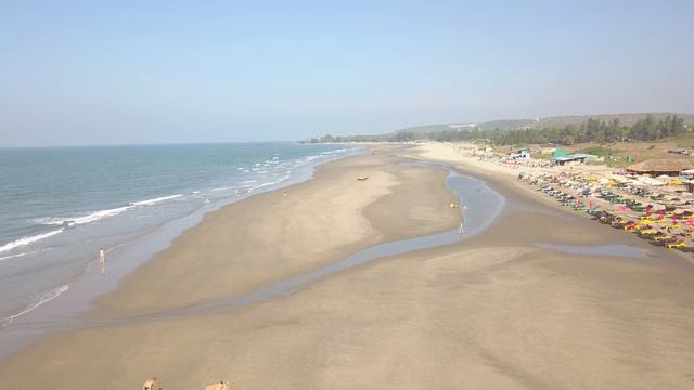 Morjim beach GOA смотреть онлайн