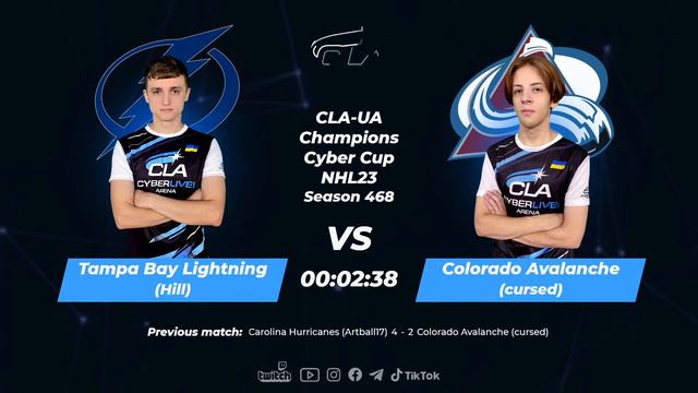 2023.03.27 ► CLA-UA Champions Cyber Cup смотреть онлайн