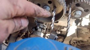 Шкода Октавия А5 1.4 BUD замена ГРМ и помпы