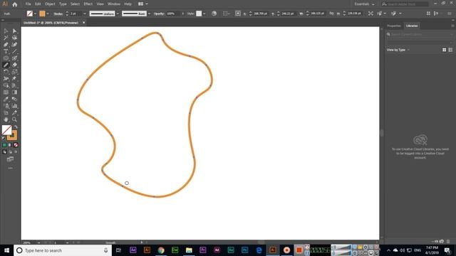 Smooth Tool - Adobe Illustrator CC 2019