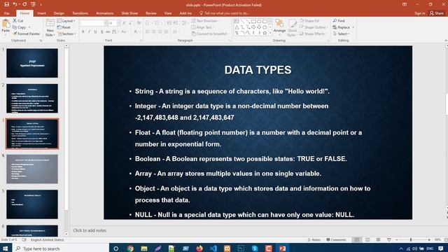 Variable & Data Types | PHP Fundamental Bangla Tutorial смотреть онлайн