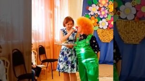 Карлсон и  Фрекен Бок в гостях у ребят.