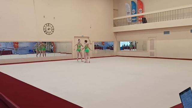 Гарт Вера, Зиневич Юлия, Новикова Маргарита, 12-18, вольтиж смотреть онлайн