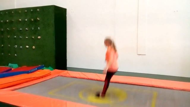 Тренировка в батутном центре ТутБатут в Узловой смотреть онлайн