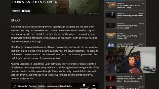 Diablo 4 Necromancer Update: Skills & Mechanics - D4 Quarterly Update June 2022 смотреть онлайн