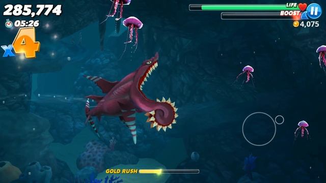 Hungry Shark World - World Boss Battle - Shark BUZZ The Helicoprion смотреть онлайн