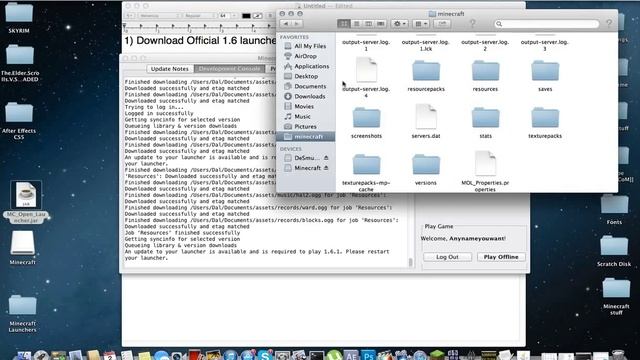 How to Play MineCraft 1.6.2 CRACKED! смотреть онлайн