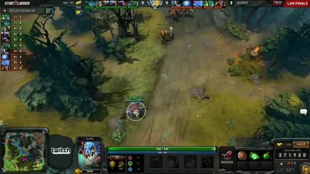 Na`Vi vs Team Secret, SLTV StarSeries X Finals, Day 2, Game 4 смотреть онлайн