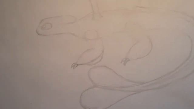 Как нарисовать дракона карандашом поэтапно!!! смотреть онлайн