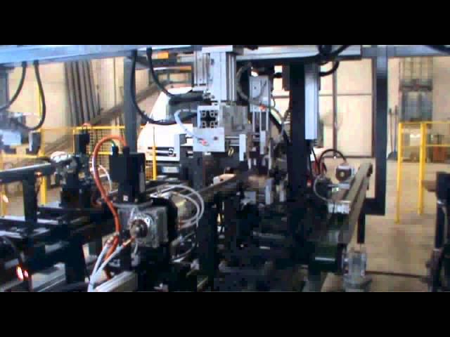 Линия для производства элементов пространственной рамы - Space frame elements production line смотреть онлайн