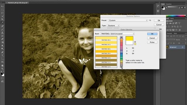 Photoshop CS6 Duotone смотреть онлайн