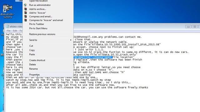 2014 ALLDATA 10.53 Auto Repair Software Setup Instruction смотреть онлайн