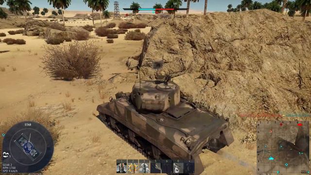 War Thunder Sherman M4 and SB2C-4 on Tunisia смотреть онлайн