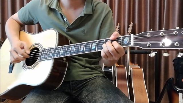 รีวิว กีตาร์โปร่ง Earthwood Museum solid spruce top смотреть онлайн