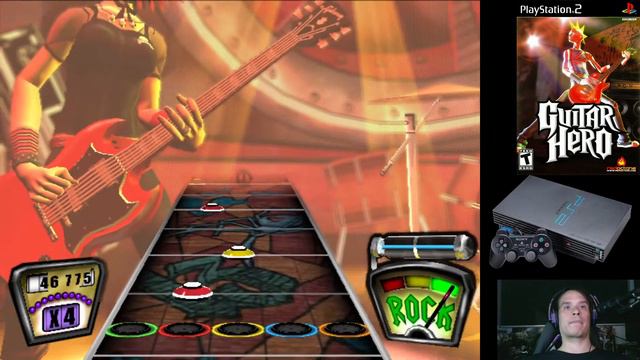 GUITAR HERO 1 - PLAYSTATION 2 смотреть онлайн