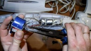 Ремонт паровой швабры Чистим насос