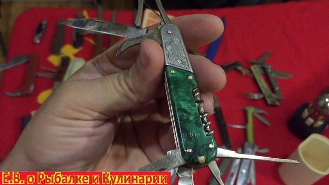 Какие складные ножи были в СССР.Музей советских перочинных ножей.Моя коллекция складных ножей СССР. смотреть онлайн