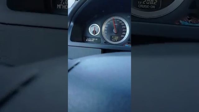 Вольво ХС90 дизель. Расход топлива при 110км/ч