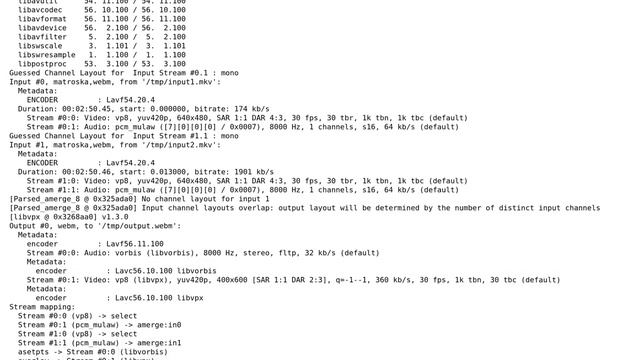Merging 2 videos with overlay causes async problems смотреть онлайн