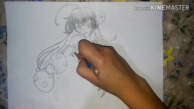 Как научится рисовать аниме dxd Риас. Простым карандашом смотреть онлайн
